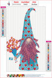 Full Diamond Painting kit - Christmas gnome