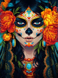 Full Diamond Painting kit - Pretty American Indian woman