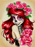 Full Diamond Painting kit - Cartoon Halloween girl