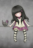 Full Diamond Painting kit - Gorjuss girl - my secret place