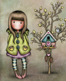 Full Diamond Painting kit - Gorjuss girl - Let Time Fly