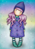 Full Diamond Painting kit - Gorjuss girl - Northern Lights