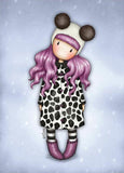 Full Diamond Painting kit - Gorjuss girl - Violet Panda