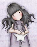 Full Diamond Painting kit - Gorjuss girl - All These Words