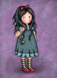 Full Diamond Painting kit - Gorjuss girl - Pulling On Your Heart Strings