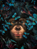 Full Diamond Painting kit - Monkey