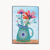 DIY Diamond Painting Notebook - Flower (No lines)