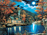 Full Diamond Painting kit - Rural night