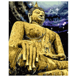 DIY Painting by number kit | Buddha statue