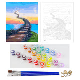 DIY Painting by number kit | The ladder to heaven