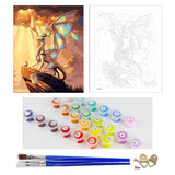 DIY Painting by number kit | Big dragon
