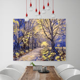 DIY Painting by number kit | Deep mountain road