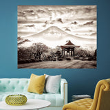 DIY Painting by number kit | A pavilion
