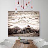 DIY Painting by number kit | A pavilion