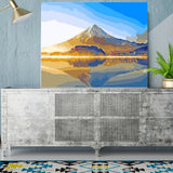 DIY Painting by number kit | Snow mountain
