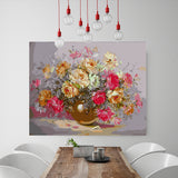 DIY Painting by number kit | Fresh flowers