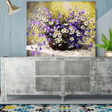 DIY Painting by number kit | White daisy flowers