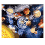 DIY Painting by number kit | Planets