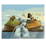 DIY Painting by number kit | Heaven book