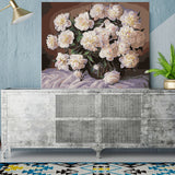 DIY Painting by number kit | Beautiful white peony