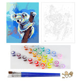 DIY Painting by number kit | Animal koala