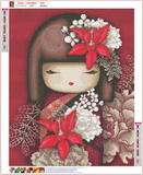 Full Diamond Painting kit - Japanese Muppet Girl