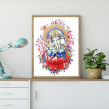 Crystal Rhinestone Diamond Painting Ki - Elephant Trunk Buddha - Hibah-Diamond painting art studio