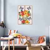 Crystal Rhinestone Diamond Painting Ki - Flower lantern - Hibah-Diamond painting art studio
