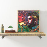 Crystal Rhinestone Diamond Painting Kit - African Men - Hibah-Diamond painting art studio