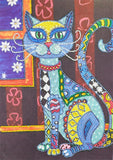 Crystal Rhinestone Diamond Painting Kit - Animal cat - Hibah-Diamond painting art studio