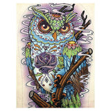 Crystal Rhinestone Diamond Painting Kit - Animal Owl