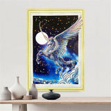 Crystal Rhinestone Diamond Painting Kit - Animal Pegasus - Hibah-Diamond painting art studio