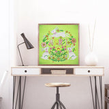 Crystal Rhinestone Diamond Painting Kit - April Rabbit - Hibah-Diamond painting art studio