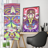 Crystal Rhinestone Diamond Painting Kit - Beautiful girl - Hibah-Diamond painting art studio