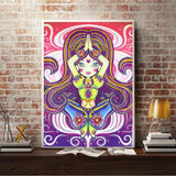 Crystal Rhinestone Diamond Painting Kit - Beautiful girl - Hibah-Diamond painting art studio