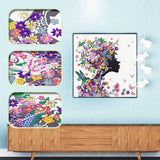 Crystal Rhinestone Diamond Painting Kit - Beautiful girl - Hibah-Diamond painting art studio