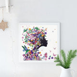 Crystal Rhinestone Diamond Painting Kit - Beautiful girl - Hibah-Diamond painting art studio