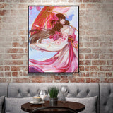 Crystal Rhinestone Diamond Painting Kit - Beautiful girl - Hibah-Diamond painting art studio