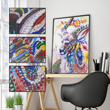 Crystal Rhinestone Diamond Painting Kit - Beautiful sheep - Hibah-Diamond painting art studio