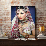 Crystal Rhinestone Diamond Painting Kit - Beautiful woman - Hibah-Diamond painting art studio