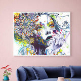 Crystal Rhinestone Diamond Painting Kit -Beautiful woman - Hibah-Diamond?painting art studio