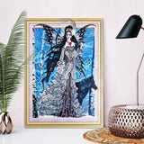 Crystal Rhinestone Diamond Painting Kit - Butterfly Elf (18.5x22.5inch) - Hibah-Diamond painting art studio