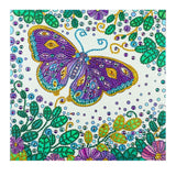 Crystal Rhinestone Diamond Painting Kit - Butterfly - Hibah-Diamond painting art studio