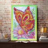 Crystal Rhinestone Diamond Painting Kit - butterfly - Hibah-Diamond painting art studio