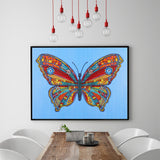 Crystal Rhinestone Diamond Painting Kit - Butterfly - Hibah-Diamond painting art studio