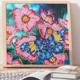 Crystal Rhinestone Diamond Painting Kit - Butterfly - Hibah-Diamond painting art studio