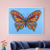 Crystal Rhinestone Diamond Painting Kit - Butterfly - Hibah-Diamond painting art studio