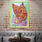 Crystal Rhinestone Diamond Painting Kit - butterfly - Hibah-Diamond painting art studio