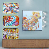 Crystal Rhinestone Diamond Painting Kit - Camel - Hibah-Diamond painting art studio