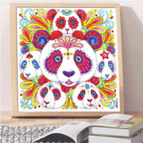 Crystal Rhinestone Diamond Painting Kit - Cartoon Animal Panda - Hibah-Diamond painting art studio